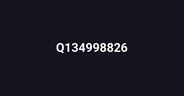 Q134998826