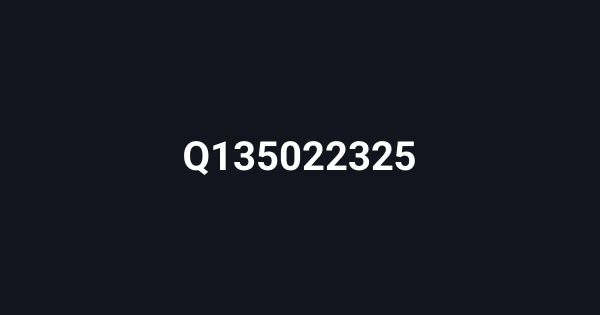 Q135022325
