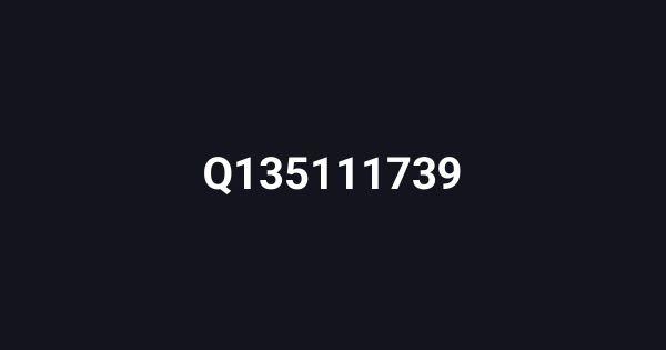Q135111739