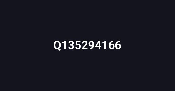 Q135294166