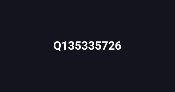 Q135335726