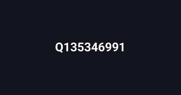 Q135346991