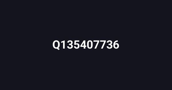 Q135407736