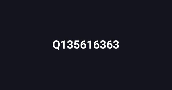 Q135616363