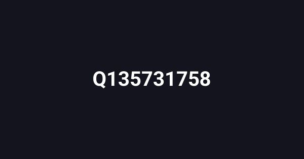 Q135731758