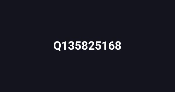 Q135825168