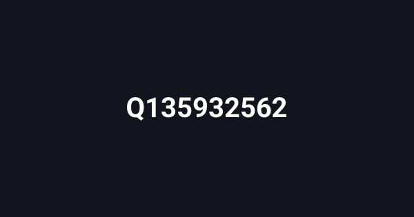 Q135932562