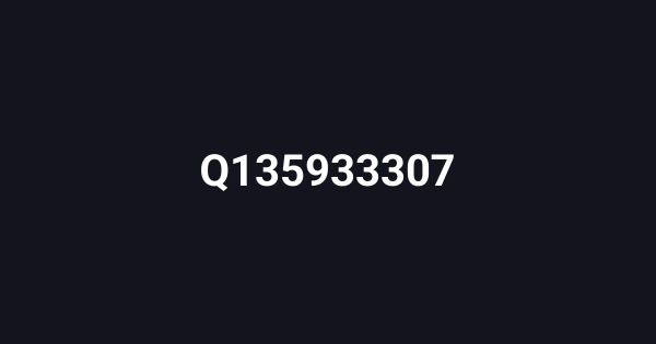 Q135933307