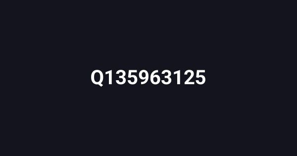 Q135963125