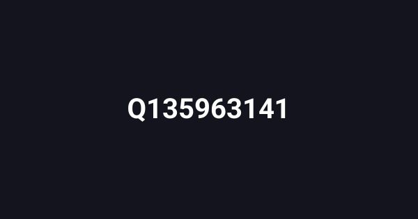 Q135963141