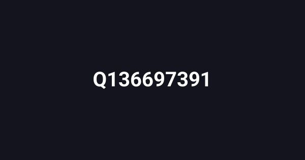 Q136697391