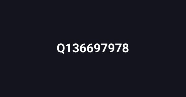 Q136697978