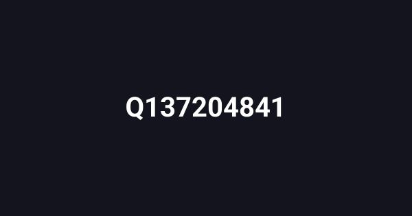 Q137204841