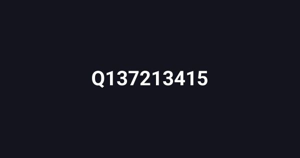 Q137213415