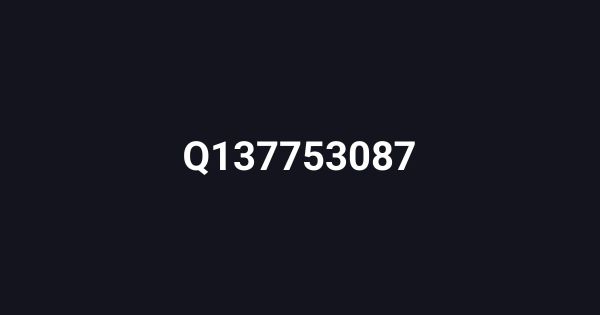 Q137753087