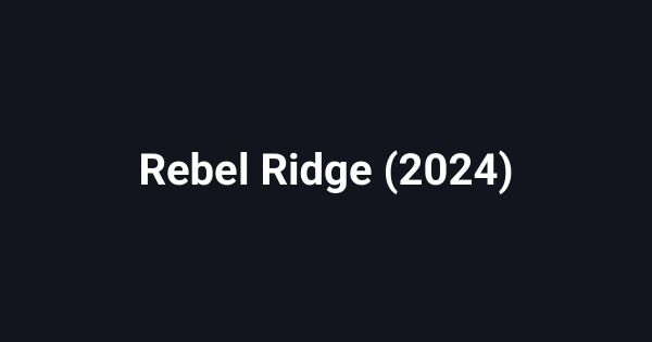 Rebel Ridge (2024)
