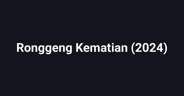 Ronggeng Kematian (2024)