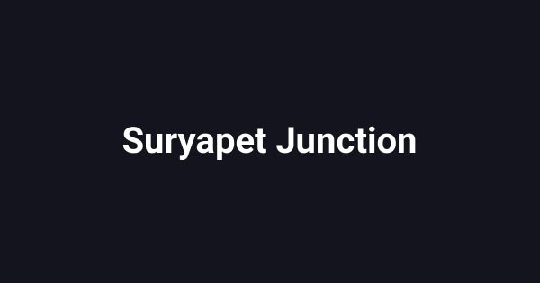Suryapet Junction