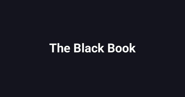The Black Book