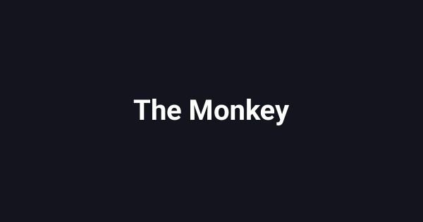 The Monkey