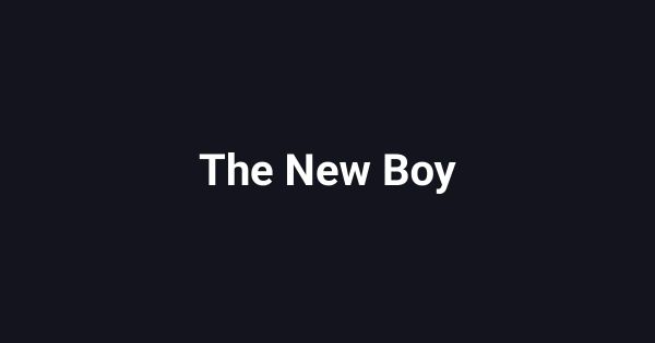 The New Boy