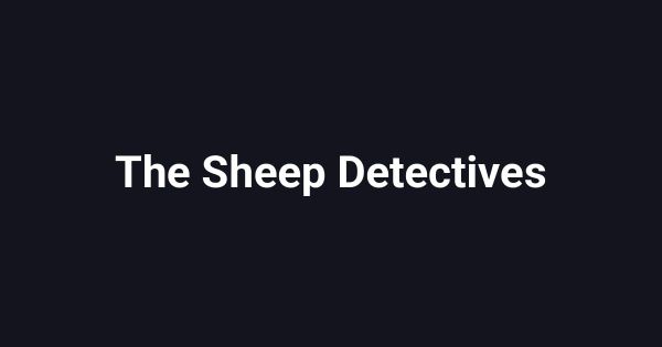 The Sheep Detectives