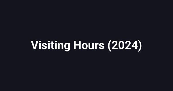 Visiting Hours (2024)