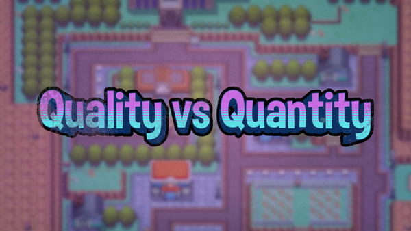 Quality vs Quantity - The Creator Dilemma