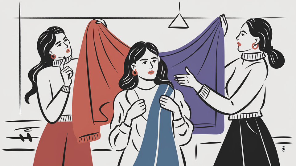 How to Get Actually Useful Feedback from Friends (or Strangers) from a DIY Seasonal Color Analysis