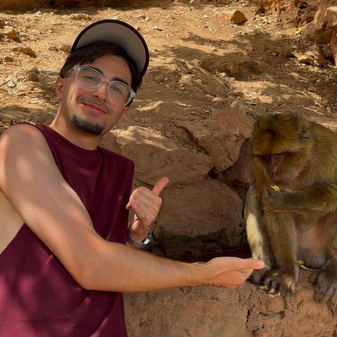 Ozan, 21 ans, à participé à un voyage à Marrakech avec 4 autres Getawayers 🌍😍
