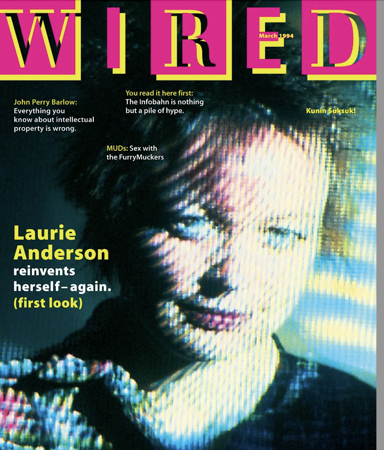 Wired magazine cover 1994