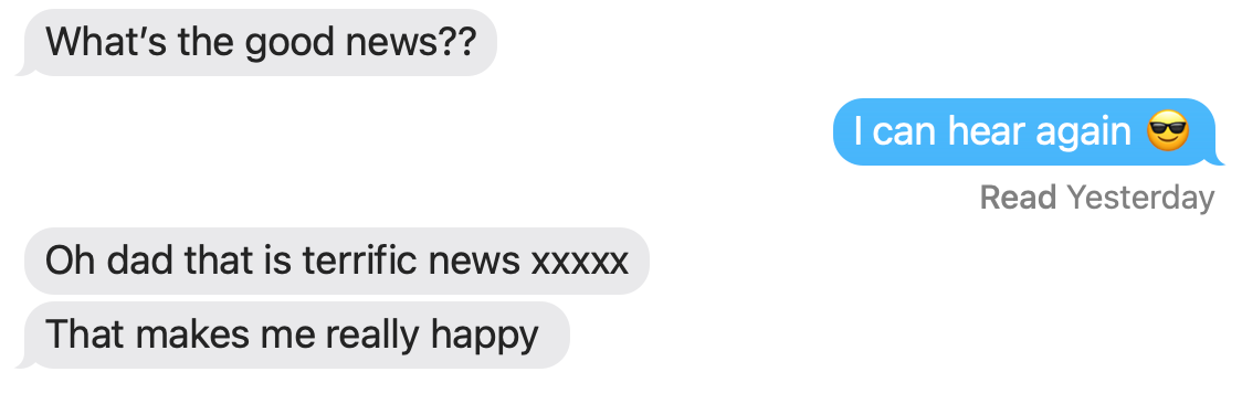 Mild! she replies