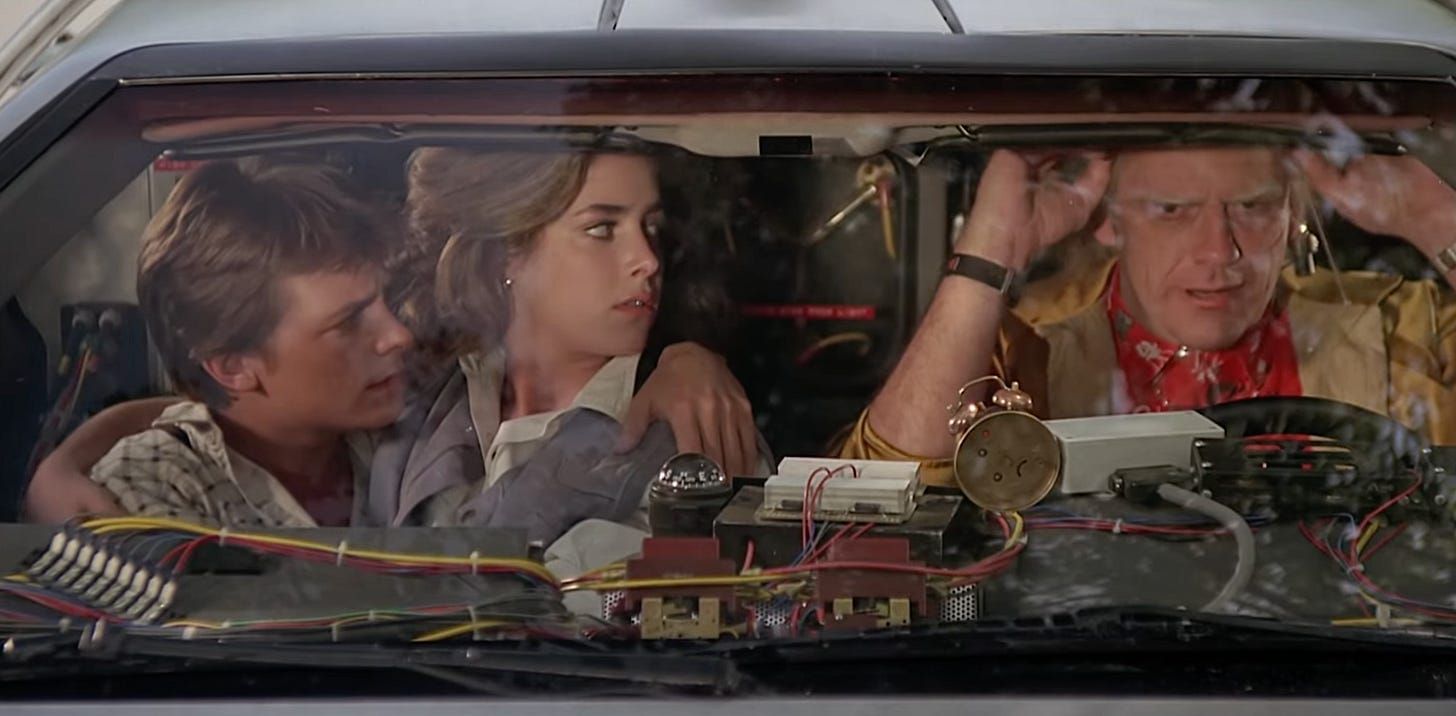 Where we’re going, we don’t need ‘em