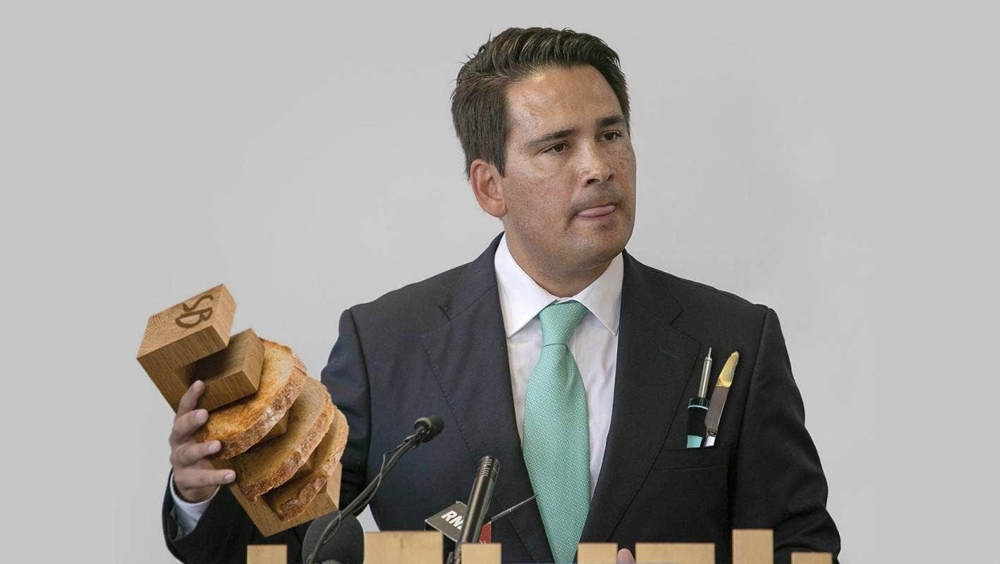 Simon Bridges' favourite thing: his toast rack
