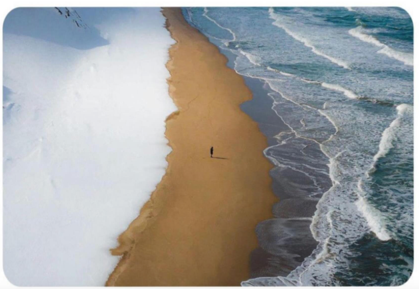 Down to the waterline