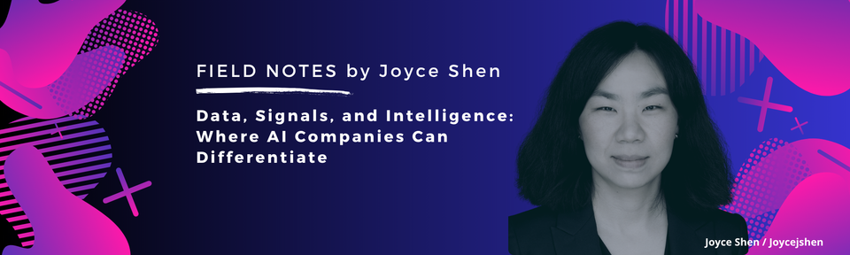 Data, Signals, and Intelligence: Where AI Companies Can Differentiate