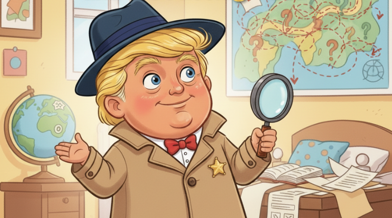 Detective Donny and the Missing Files!