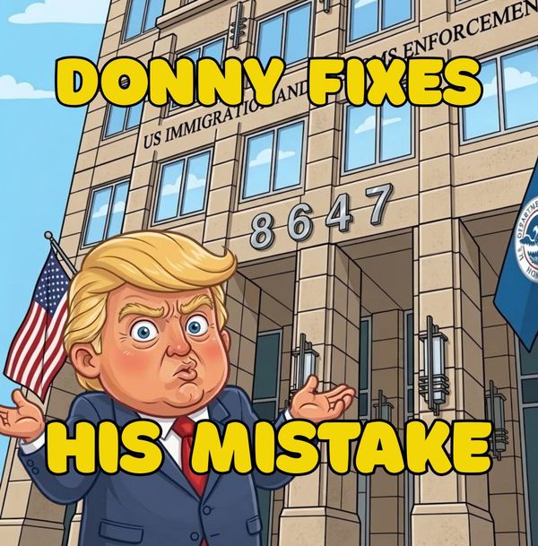 Donny Fixes His Mistake