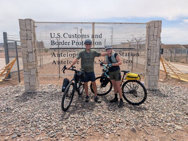 Day 1: From Antelope Wells to Hachita, Goatheads!