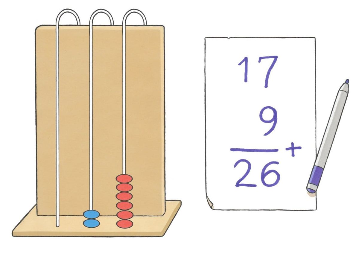 Leren rekenen in groep 3 met de lusabacus