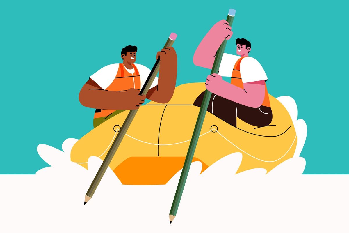 Wat raften en lesgeven met elkaar gemeen hebben