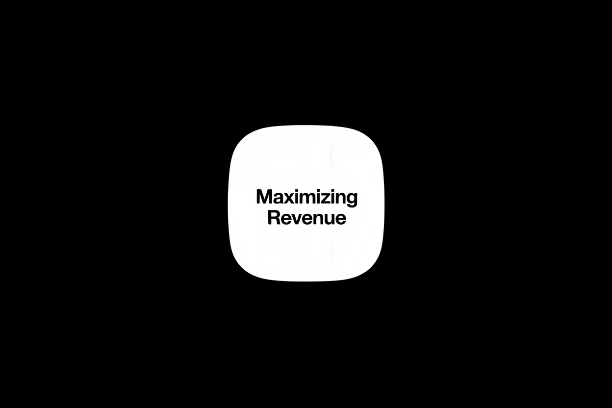 a simple realistic photo representing Role of Selling Score in Maximizing Revenue