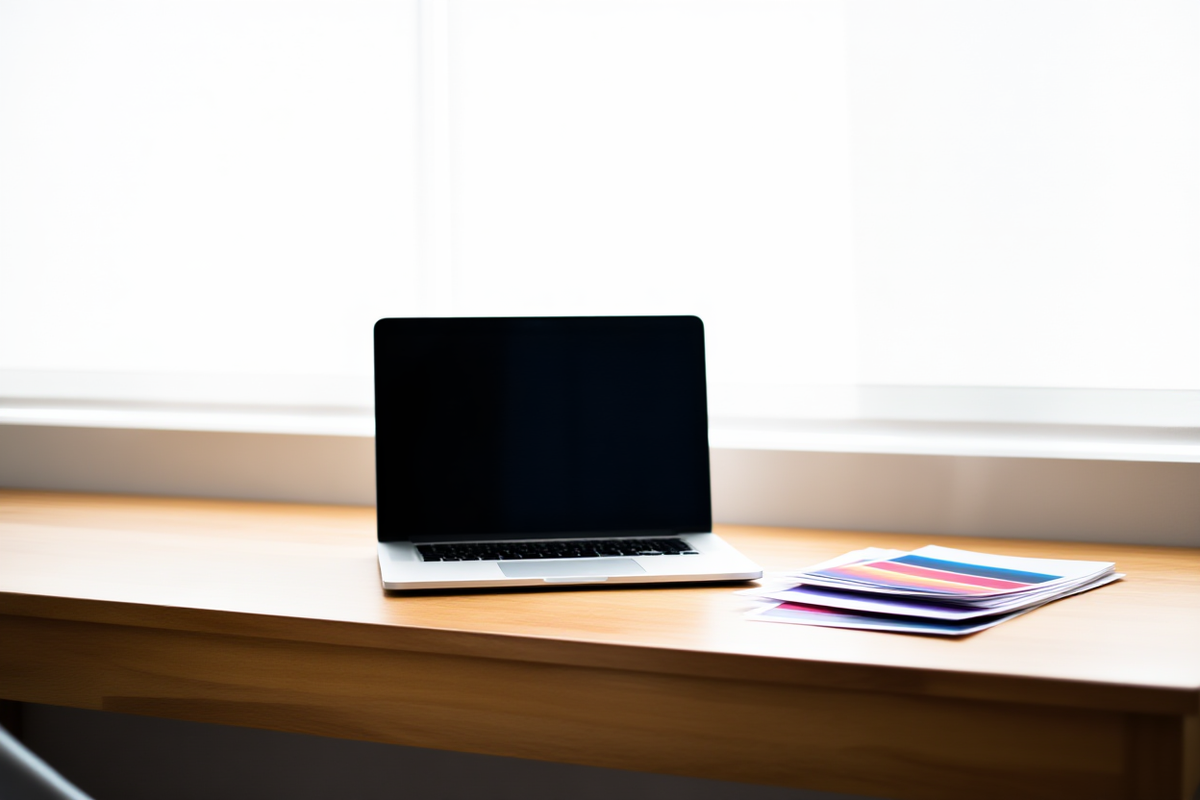 Diverse group of professionals collaborating in a modern sunlit office space displaying digital screens.