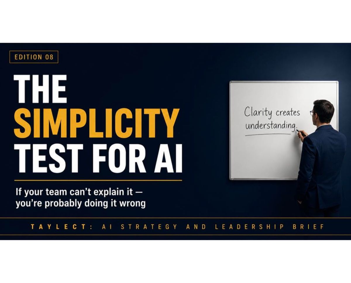 The Simplicity Test for AI