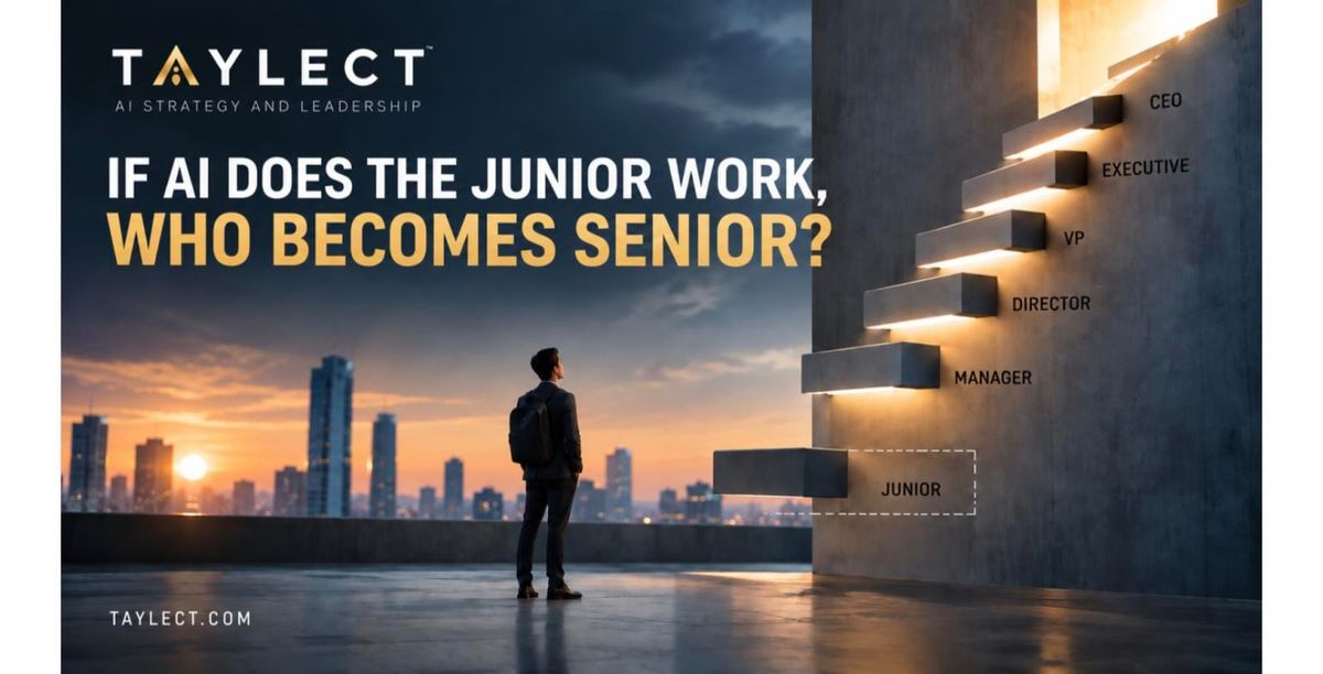 If AI Does the Junior Work, Who Becomes Senior?