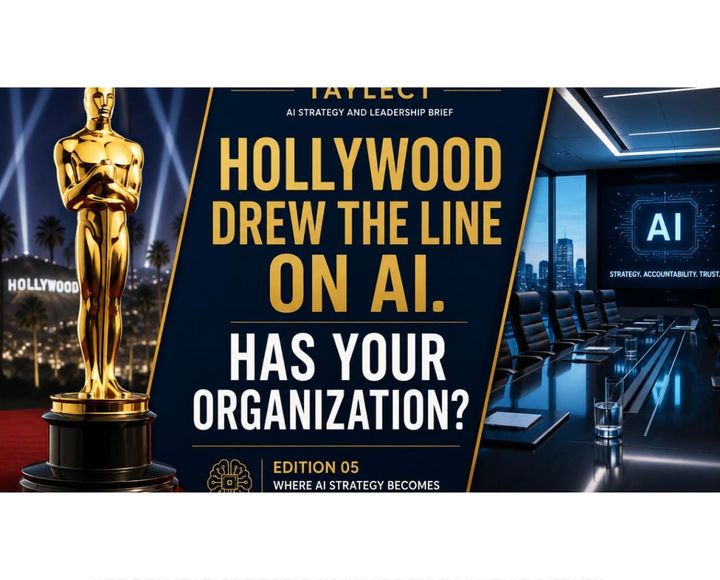 Hollywood Drew the Line on AI. Has Your Organization?