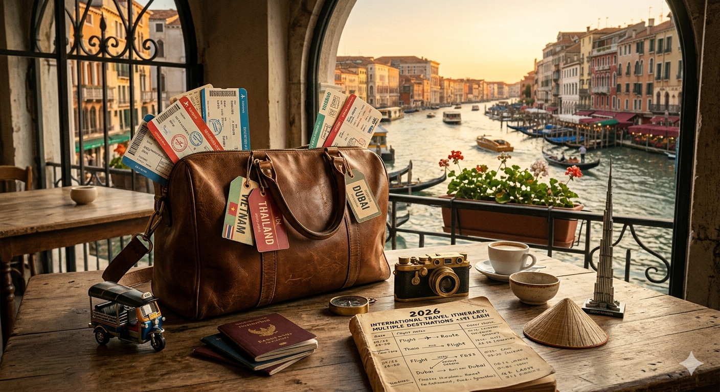 How to Plan Multiple International Trips Under ₹1 Lakh