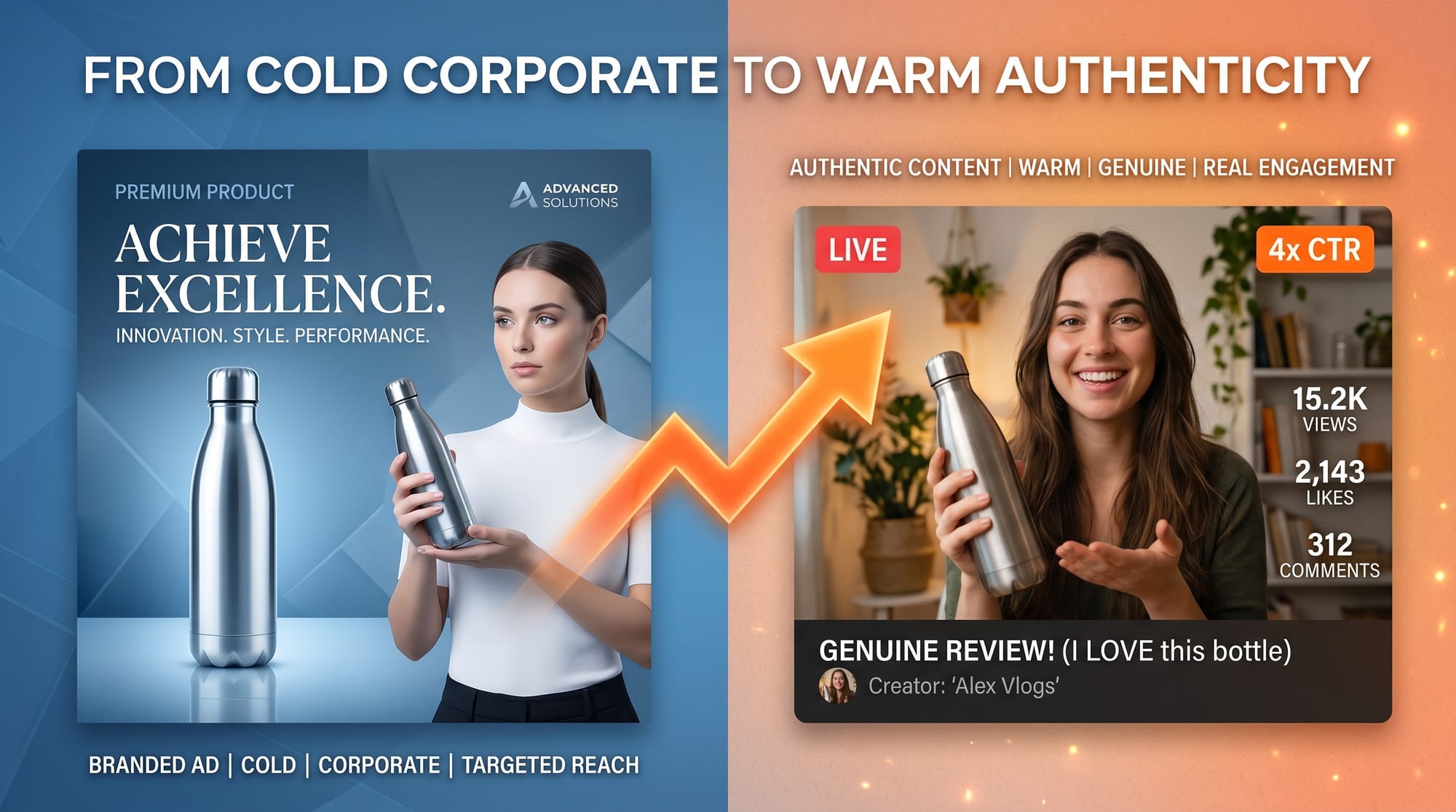 UGC ads vs traditional ads performance