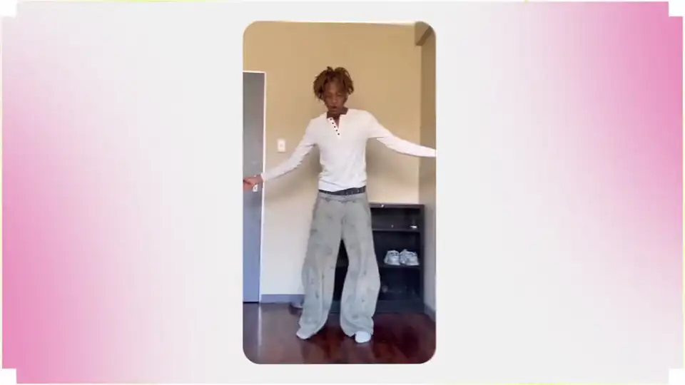 Higgsfield lipsync demo showing an input and an output face