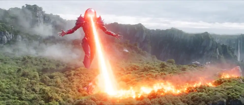 A cinematic action scene made with Higgsfield